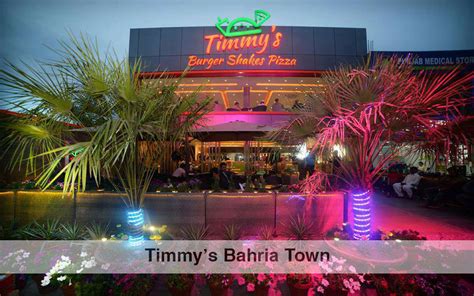 timmy's bahria town lahore